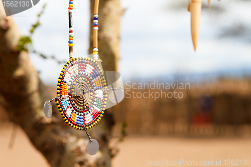 Image of Masai traditional jewelry