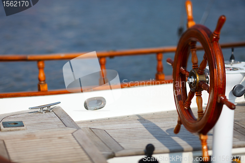 Image of Yacht wheel