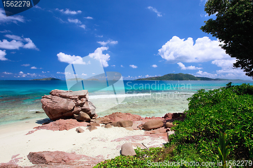 Image of Idyllic beach in Seychelles