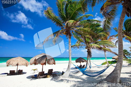 Image of Beautiful Caribbean beach