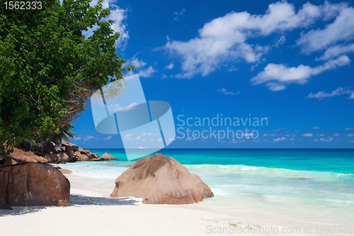 Image of Idyllic beach in Seychelles