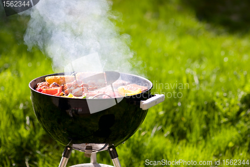 Image of Grilling at summer weekend