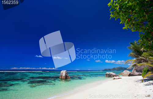 Image of Idyllic beach in Seychelles