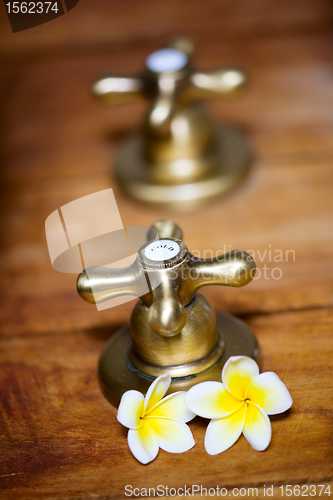 Image of Vintage hot and cold tap