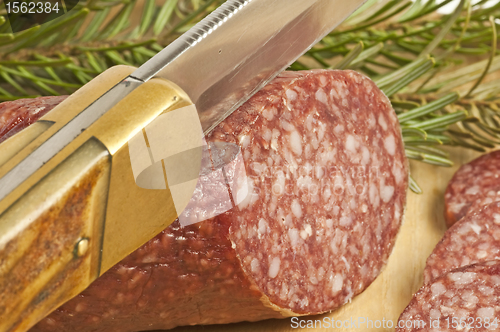 Image of salami of deer
