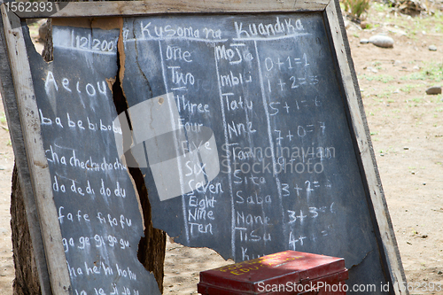 Image of School in Tanzania closeup