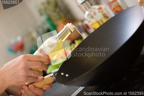 Image of Chef cooking