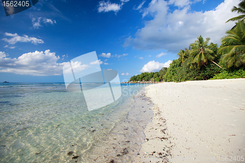 Image of Stunning tropical beach at Seychelles