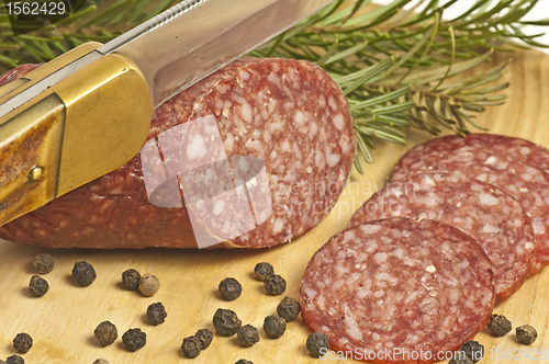 Image of salami of deer