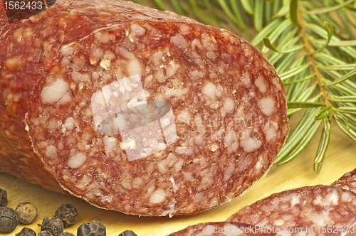 Image of salami of deer