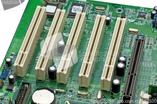 Image of computer circuit board