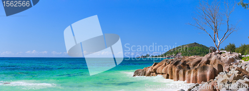 Image of Stunning coast at Seychelles