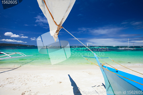 Image of Boat at beach