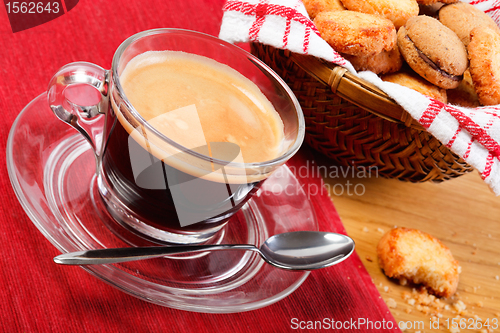 Image of Morning coffee and cookies