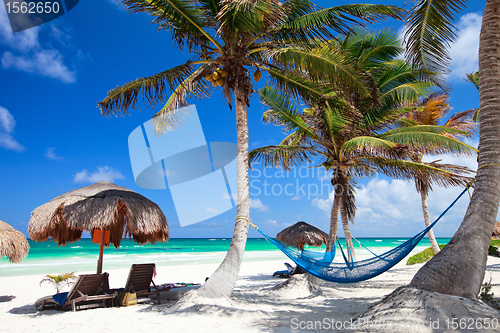 Image of Beautiful Caribbean beach