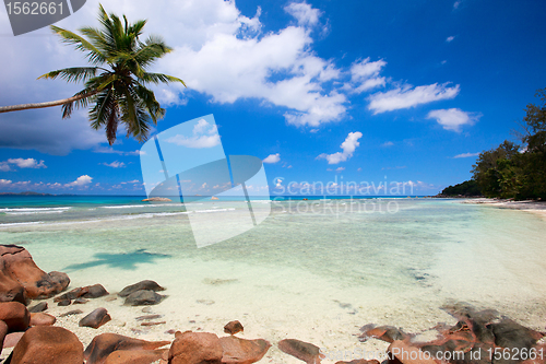 Image of Idyllic beach in Seychelles