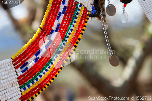 Image of Masai traditional jewelry