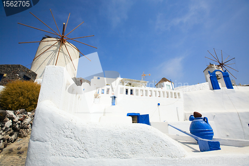 Image of Santorini Windmills