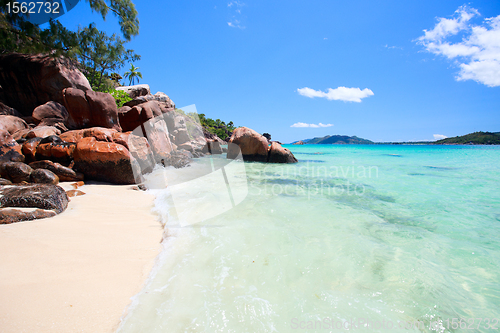 Image of Idyllic beach in Seychelles