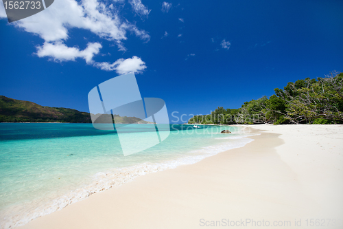 Image of Stunning tropical beach at Seychelles