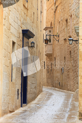 Image of Mdina narrow street