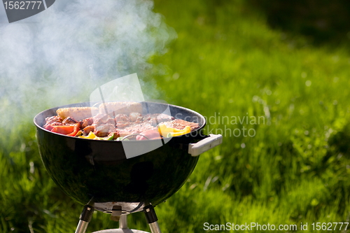 Image of Grilling at summer weekend