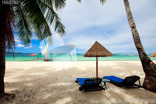 Image of Beautiful exotic beach