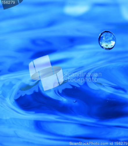 Image of Blue drop