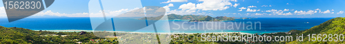 Image of Panorama of islands in Seychelles