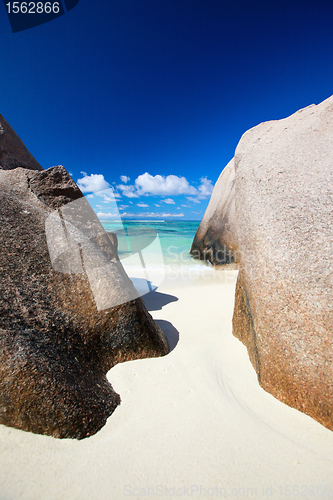 Image of Anse Source d Argent beach