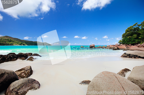 Image of Idyllic beach in Seychelles