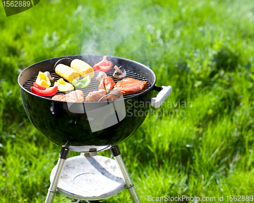 Image of Grilling at summer weekend