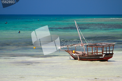 Image of Ocean and boat