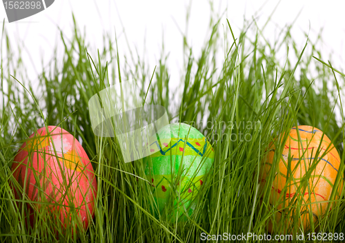 Image of Three Easter eggs