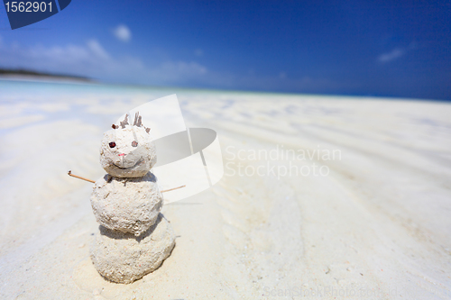 Image of Tropical snowman