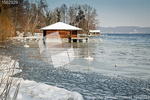 Image of winter lake