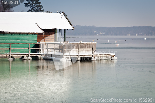 Image of winter lake