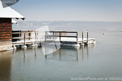 Image of winter lake