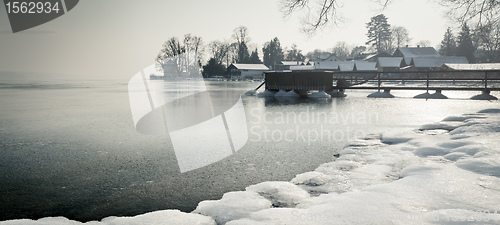 Image of winter lake