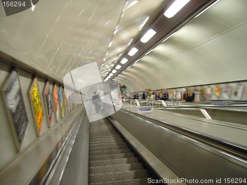Image of Underground Escalator