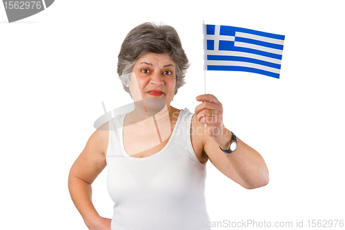 Image of Female greek senior