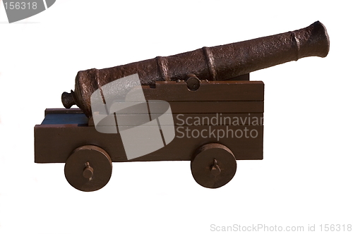 Image of isolated cannon