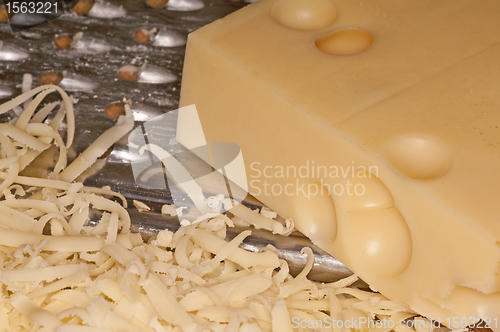 Image of Emmentaler cheese grated