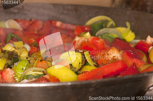 Image of fried vegetables