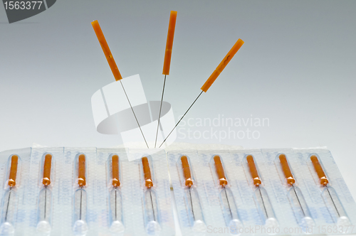 Image of acupuncture needle one-way