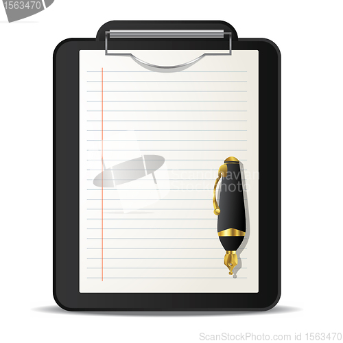 Image of Clipboard and pen