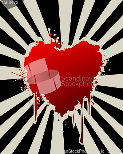 Image of Abstract Valentine's Day graphic