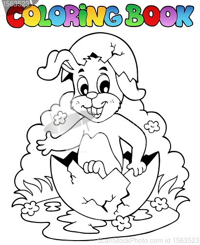 Image of Coloring book with Easter theme 5