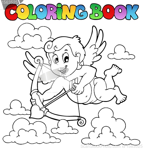 Image of Coloring book Valentine theme 1