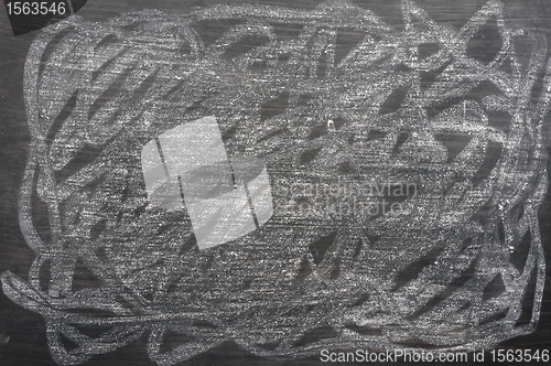 Image of Dirty blackboard 